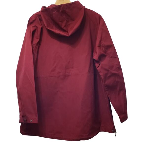 NWT FJALLRAVEN Vardag Anorak Jacket G-1000 Fabric Bordeaux Red Women's Size XL - Picture 10 of 15